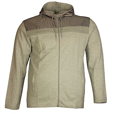 Büyük Beden Kapşonlu Sweatshirt 80022 Gri - 