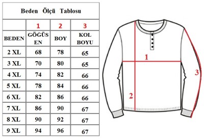 Büyük Beden Bisiklet Yaka İnce Tişört 79015 Lacivert - 2