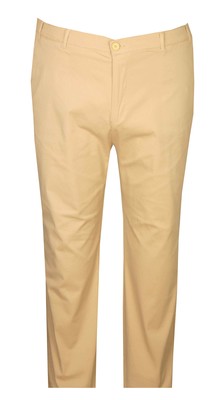 Büyük Beden Keten Pantolon 97173 Bej - 1