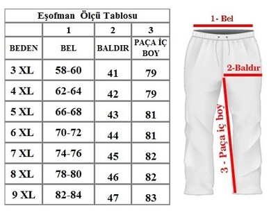 Büyük Beden Penye Kargo Cepli Alt Eşofman 20032 Bej - 3