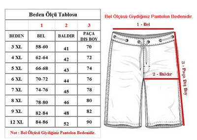 Büyük Beden Penye Uzun Kapri 84024 Beyaz - 4
