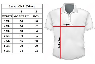 Büyük Beden PoloYk Lakos Tişört 76115 Lacivert - 3