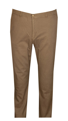 Büyük Beden Yan Cep Chino Pantolon 97155 Vizon - 2