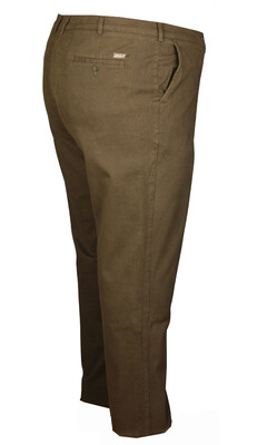 Büyük Beden Yan Cep Chino Pantolon 97166 Haki - Kopya - 2