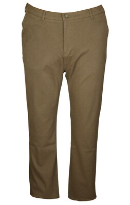 Büyük Beden Yan Cep Chino Pantolon 97166 Haki - Kopya - 4