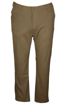 Büyük Beden Yan Cep Chino Pantolon 97166 Haki - Kopya - 4