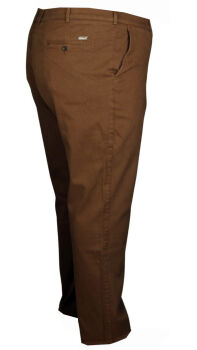 Büyük Beden Yan Cep Chino Pantolon 97166 Kahverengi - Kopya - 2