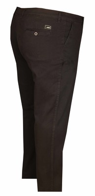 Büyük Beden Yan Cep Chino Pantolon 97166 Siyah - Kopya - 