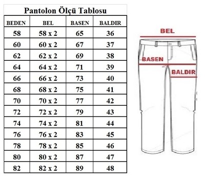 Büyük Beden Yan Cep Chino Pantolon 97166 Vizon - 3